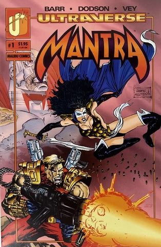 Mantra #1, #2 & #3 - Malibu Comics - 1993