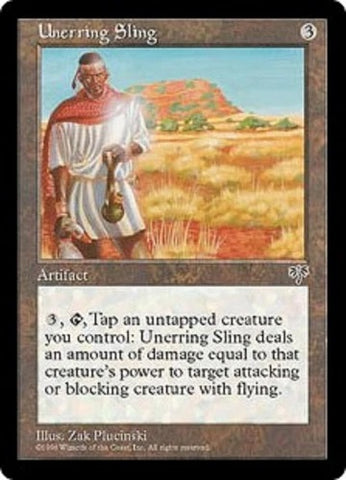 "Unerring Sling" - Magic The Gathering - Mirage