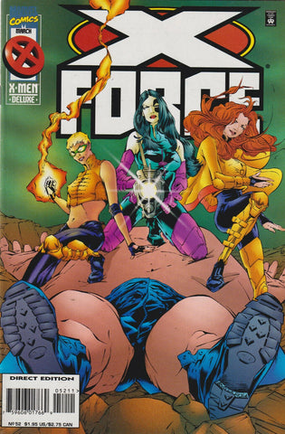 X-Force #52 53 54 (3x Comics) - Marvel Comics - 1996