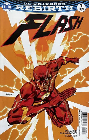 The Flash #1 - DC Comics - 2016 - Cover B - 1st Godspeed Cameo (Copy)