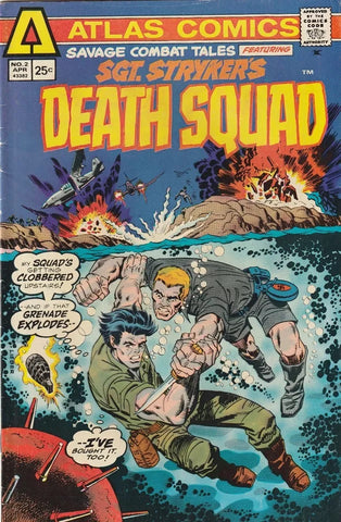 Sgt. Stryker's Death Squad #2 - Atlas Comics - 1975