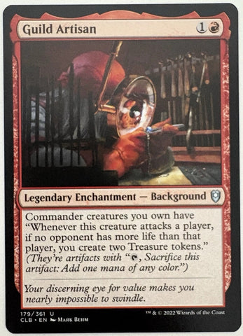 "Guild Artisan" - Magic The Gathering Card - CLB
