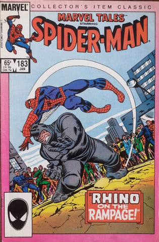 Marvel Tales #183 - Marvel Comics - 1985