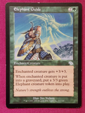 "Elephant Guide" - Magic The Gathering Card - Judgment