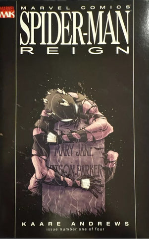 Spider-Man: Reign #1 - Marvel Comics - 2007 - Black Suit Variant