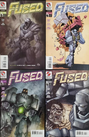 Fused #1 2 3 4 (4x Comics SET) - Dark Horse - 2002