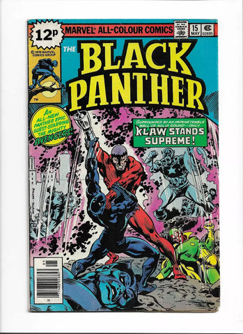 Black Panther #15 - Marvel Comics - 1979