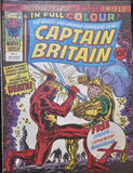 Captain Britain #2 - Marvel / British - 1976 - WITH Free 'Boomerang'