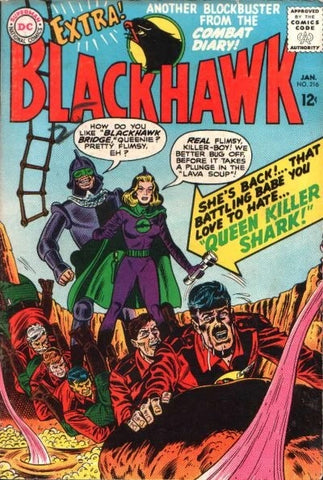 Blackhawk #216 - DC Comics - 1966