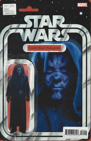Star Wars #34 - Marvel Comics - 2023 - Darth Maul Action Figure Variant