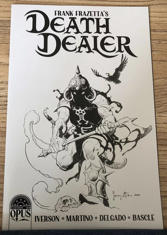 Frank Frazetta's Death Dealer #1  - Opus Comics - 2022 - 2nd print variant