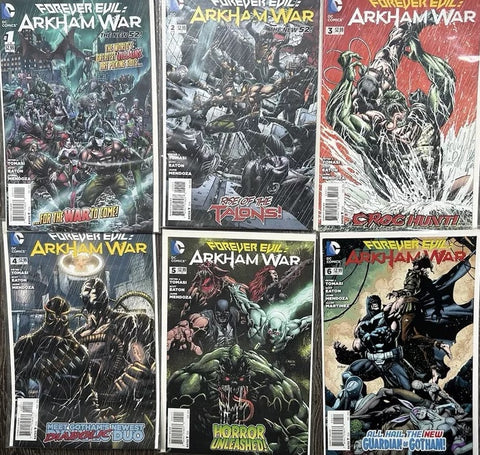 Forever Evil: Arkham War #1 - #6 (SET of 6x Comics) - DC Comics -  2013