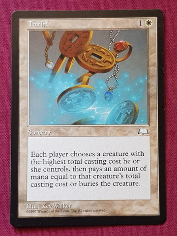 "Tariff" - Magic The Gathering Card - Weatherlight