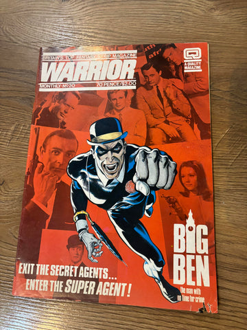 Warrior #20  - Quality Magazines - 1984