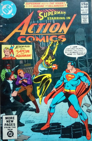 Action Comics #521 - DC Comics - 1981 - 1st App. Vixen