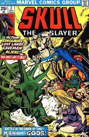 Skull the Slayer #2 - Marvel Comics - 1975 - Cents Copy