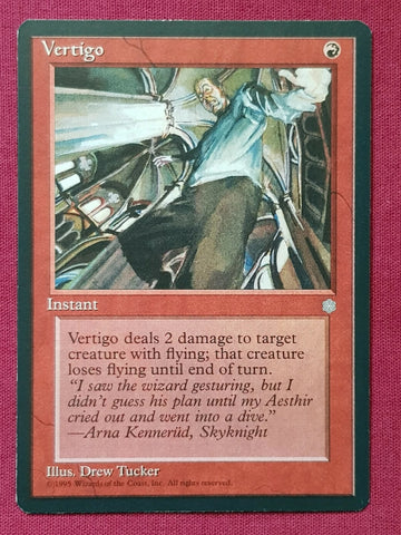 "Vertigo" x4 - Magic The Gathering Card - Ice Age - 4-Card Playset