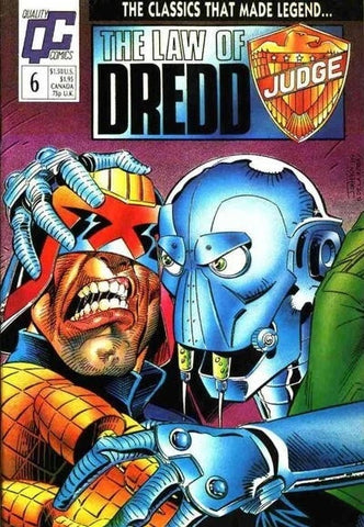 The Law of Dredd #6 - Quality Comics - 1989