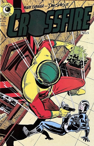 Crossfire #5 - Eclipse Comics - 1984