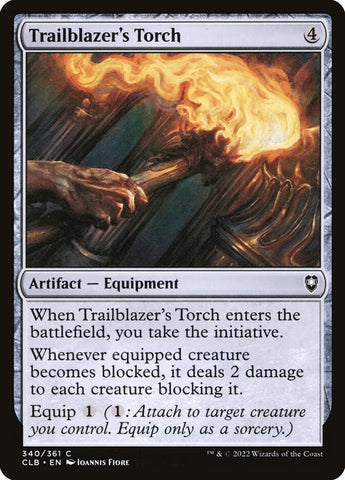 "Trailblazer's Torch" - Magic The Gathering Card - CLB