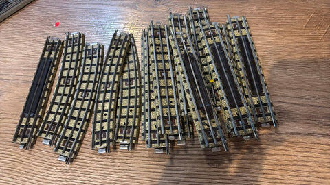 Hornby Dublo OO Train 3 RAIL TRACK By Meccano - Short pieces - job lot