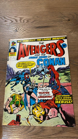 The Avengers #130 - British - Marvel Comics - 1976