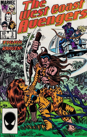 West Coast Avengers #3 - Marvel Comics - 1985