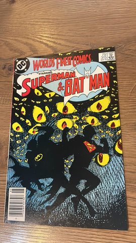 World's Finest Comics #315 - DC Comics - 1985
