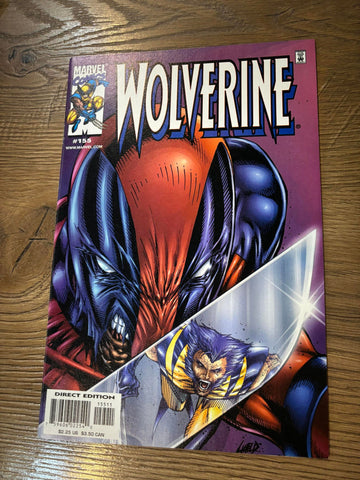 Wolverine #155 - Marvel Comics - 2000 - Deadpool Cover