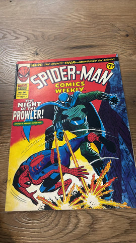 Spider-Man Comics Weekly #96 - Marvel/British Comic - 1974