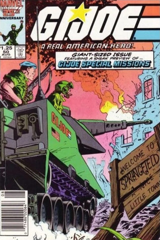 G.I. Joe #50 51 52 53 (4x Comics RUN) - Marvel Comics - 1982