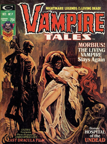 Vampire Tales #7 - Marvel Comics / Curtis Magazines - 1974