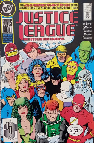 Justice League International #24 - DC - 1989