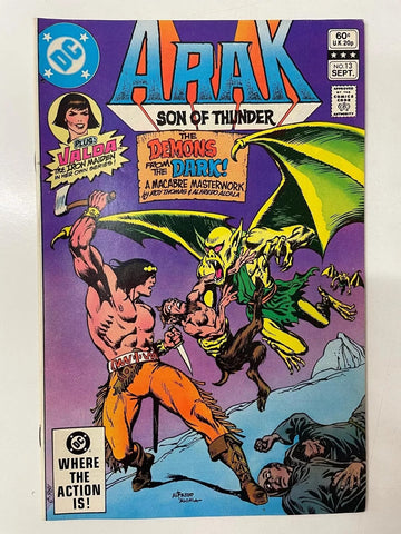 Arak Son of Thunder #13 - DC Comics - 1982