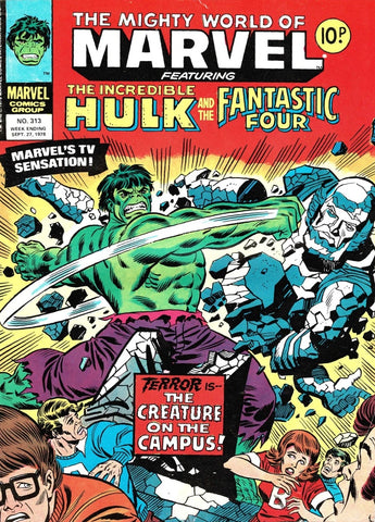 Mighty World of Marvel #313 - Marvel / British - 1978