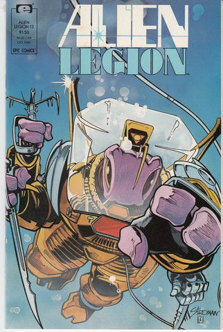 Alien Legion #13 - Epic Comics - 1989