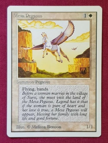 "Mesa Pegasus" - Magic The Gathering Card - Unlimited