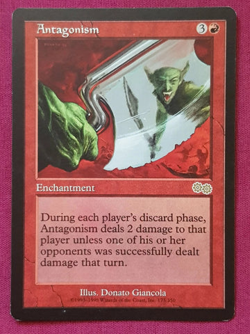 "Antagonism" - Magic The Gathering Card - Urza's Saga