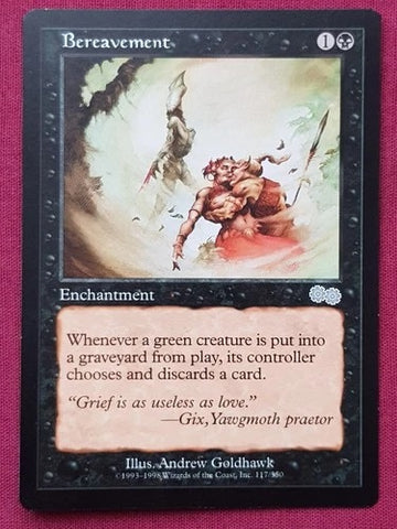 "Bereavement" - Magic The Gathering Card - Urza's Saga
