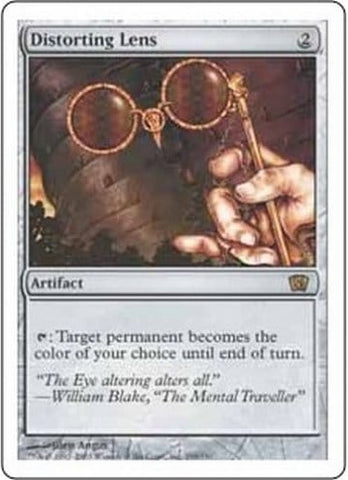 "Distorting lens" - Magic The Gathering Card - 8th Edition