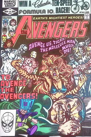 Avengers #216 - Marvel Comics - 1981