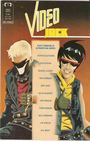 Video Jack #6 - Epic Comics - 1988