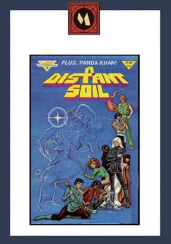 A Distant Soil #7 - Warp Graphics - 1985 (Ref. Box B3)
