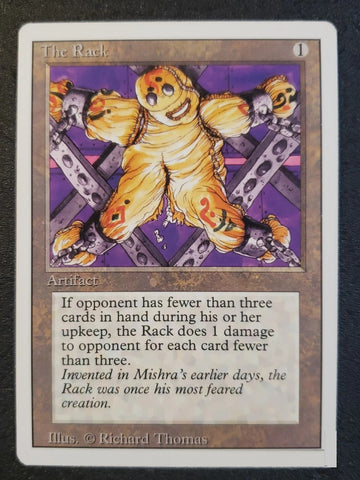 "The Rack" - Magic The Gathering Card - Revised