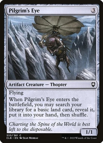 "Pilgrim's Eye" - Magic The Gathering Card - CLB