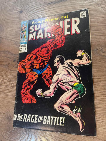 The Sub-Mariner #8 - Marvel Comics - 1968