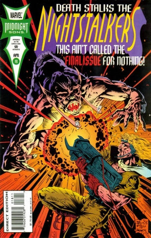 Nightstalkers #18 - Marvel Comics  - 1994