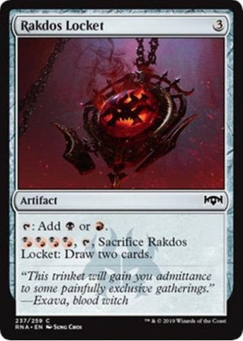 "Radkos Locket" - Magic The Gathering Card - RNA
