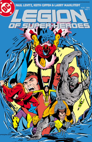 Legion of Super-Heroes #1 - #9 (9 x Comics LOT) - DC Comics - 1984/5