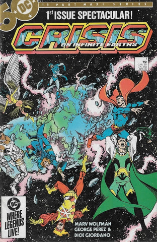 Crisis On Infinite Earths #1 - #6 (6x Comics RUN) - DC Comics - 1985